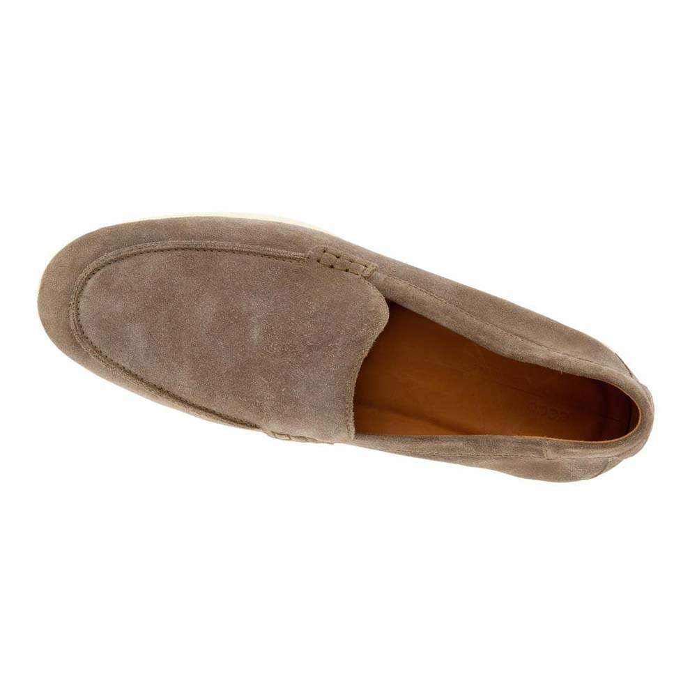 Men's Ecco Citytray Lite Slip-on Moccasins Brown | Canada 576OKI